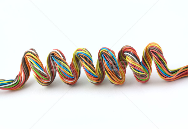 Stock photo: Wire sipiral