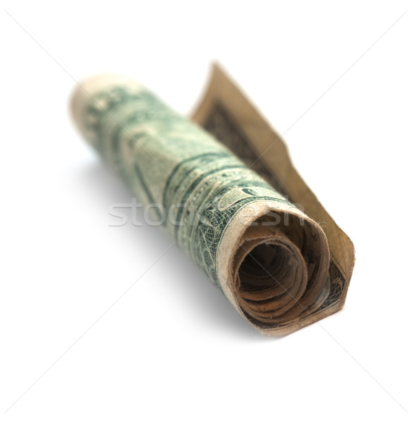Rolled doller Stock photo © vtorous