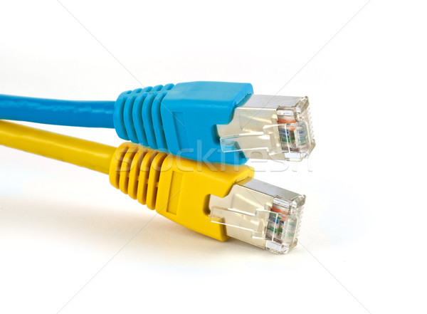 商業照片: 以太網 · 電纜 · 白 · 技術 · 顏色 · 數字