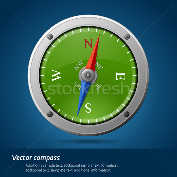 Black compass Stock photo © vtorous