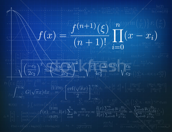 Mathematics background Stock photo © vtorous