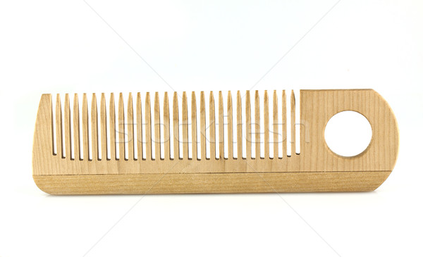 Wooden comb Stock photo © vtorous
