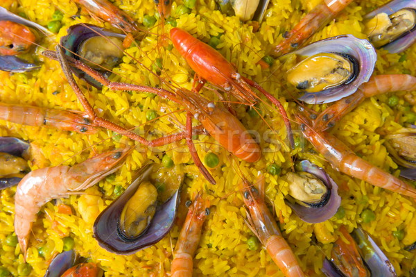 Stock photo: Paella