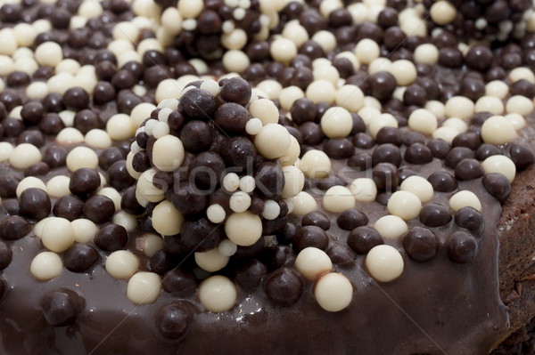 Kek detay lezzetli doğum günü çikolata Stok fotoğraf © vtupinamba