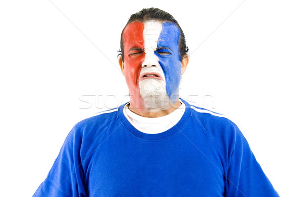 Sad French Supporter Stock photo © vtupinamba