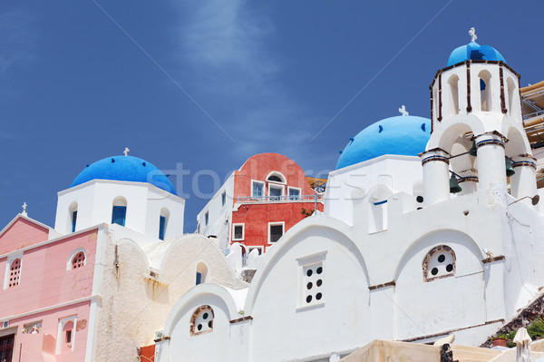 caldera with domes Stock photo © vwalakte
