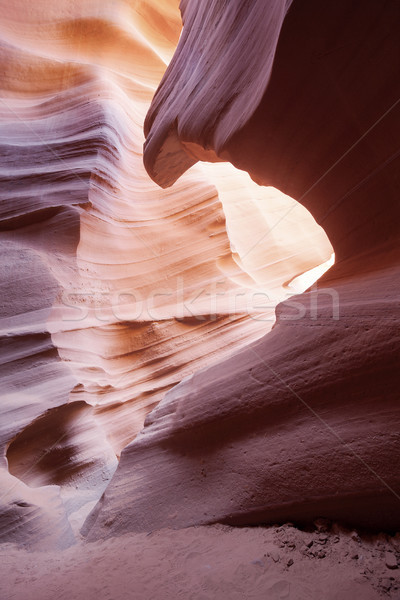 in the famous Antelope Canyon Stock photo © vwalakte