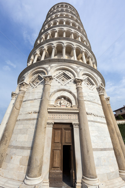 Tower of Pisa entranc Stock photo © vwalakte