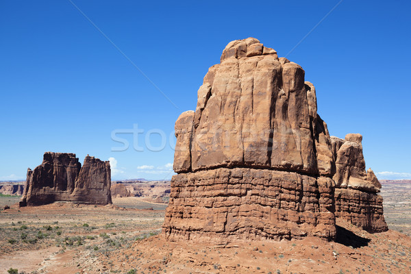 horizontal view of famous Red Rock  Stock photo © vwalakte
