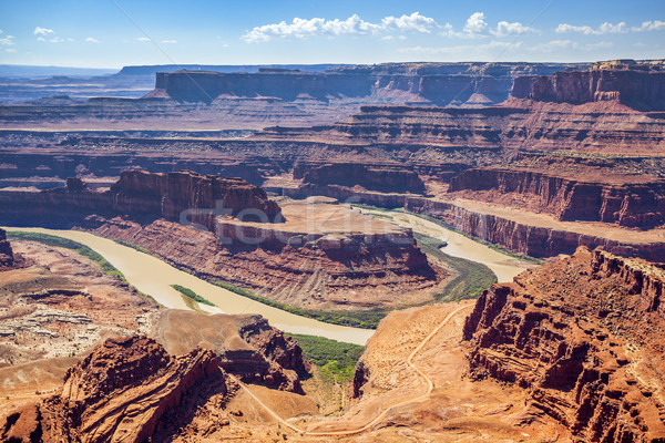 Famous Dead horse point Stock photo © vwalakte