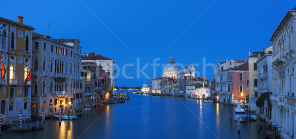 Grand Canal at night Stock photo © vwalakte