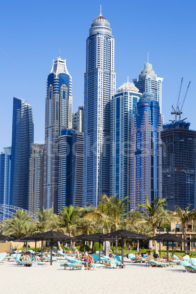 Dubai beach Stock photo © vwalakte