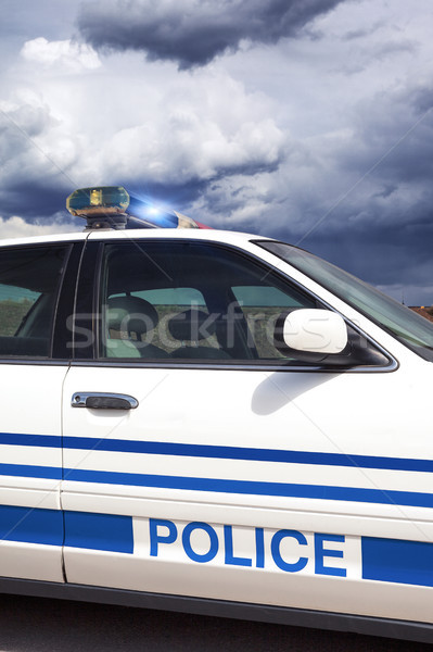 Part of cop car Stock photo © vwalakte