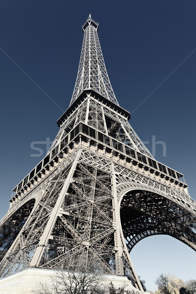 Eiffel tower with special photographic processing Stock photo © vwalakte