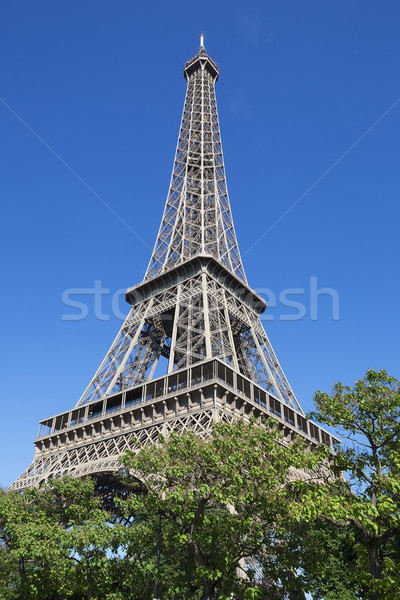 Eyfel Kulesi yaz Paris Fransa şehir Avrupa Stok fotoğraf © vwalakte