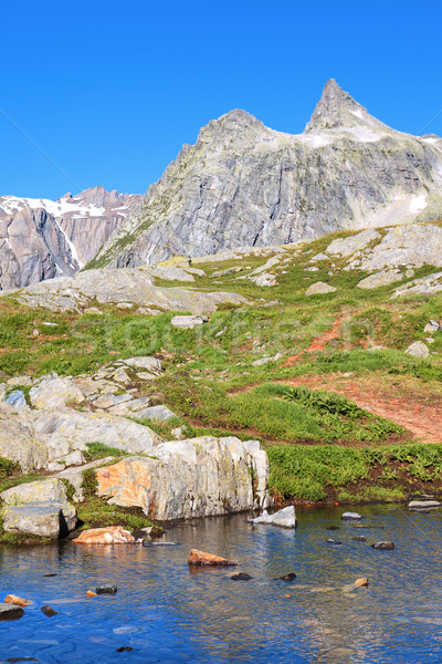 Amazing view of touristic trail Stock photo © vwalakte