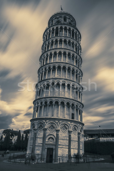 Torre especial amanecer Italia cielo Foto stock © vwalakte