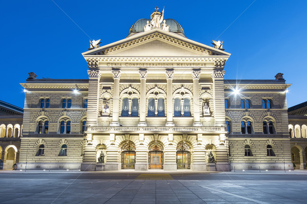 Swiss Parliament building Stock photo © vwalakte