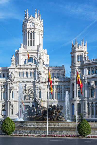 Famous Cibeles Palace Stock photo © vwalakte