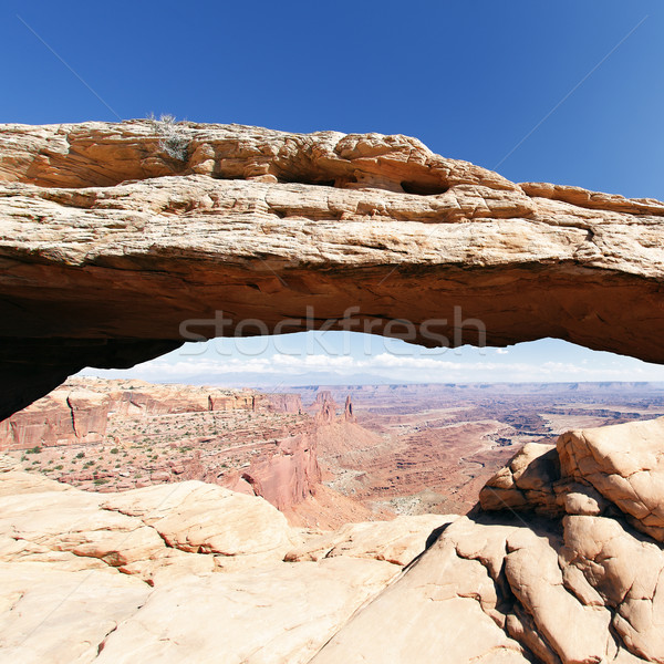famous mesa arch Stock photo © vwalakte