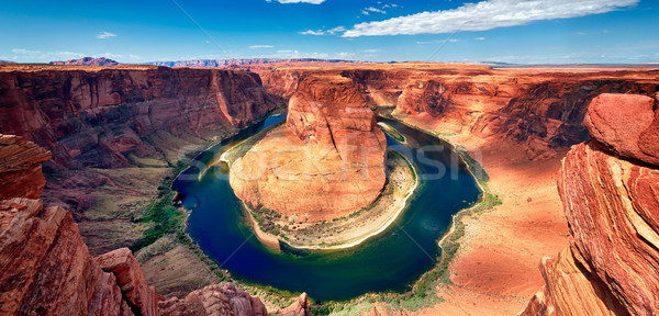 全景 視圖 馬蹄鐵 猶他州 美國 商業照片 © vwalakte