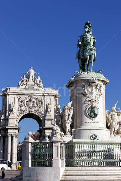 statue and arch Stock photo © vwalakte