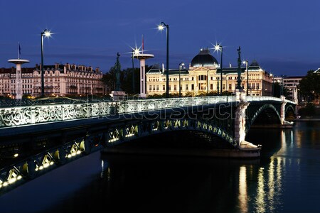 Bridge of University Stock photo © vwalakte
