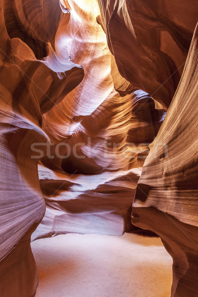 Inside Antelope canyon Stock photo © vwalakte