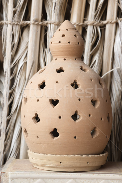 Clay lantern Stock photo © w20er