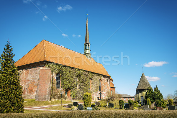 Church of Witzwort, Germany Stock photo © w20er