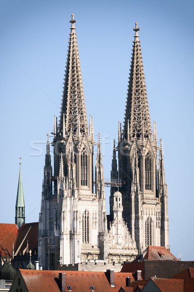 Cathedral Regensburg Stock photo © w20er