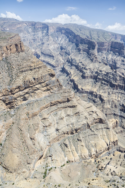 Canyon afbeelding berg weg natuur landschap Stockfoto © w20er