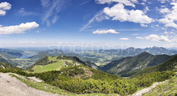 Panorama Jaegerkamp Bavaria Alps Stock photo © w20er