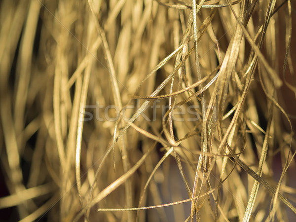 Golden straw background Stock photo © w20er
