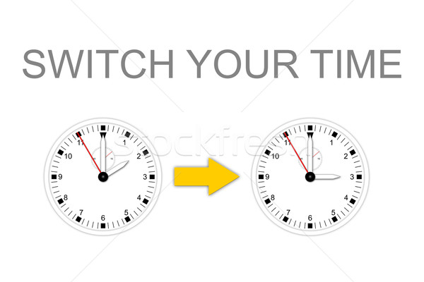 SWITCH YOUR TIME Stock photo © w20er