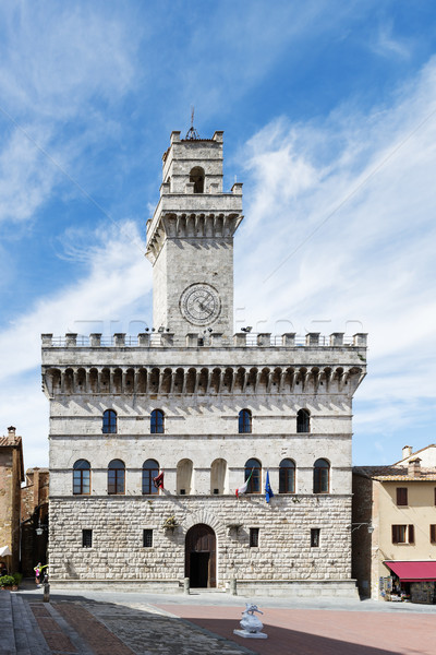 Town hall Montepulciano Stock photo © w20er