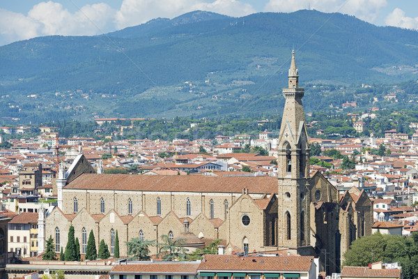 Santa Maria Novella in Florence Stock photo © w20er