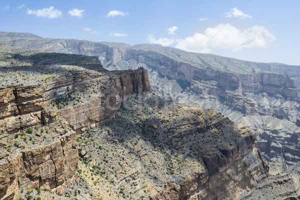 Canyon Jebel Shams Stock photo © w20er