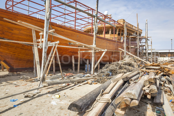 Shipbuilding Oman Stock photo © w20er