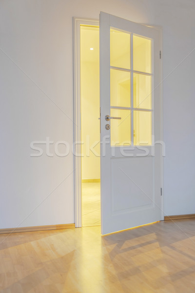 Puerta abierta habitación piso luz brillante negocios Foto stock © w20er