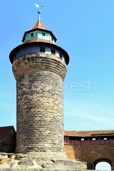 Tower of Nuremberg Castle Stock photo © w20er