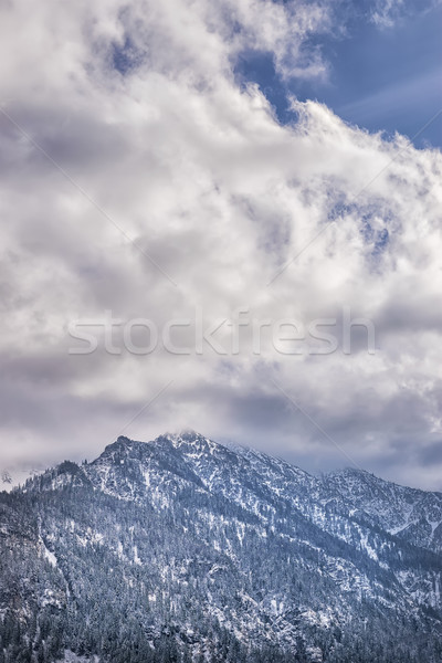 Berge Wolken Alpen Deutschland Kostenlos Raum Stock Foto C Wer Stockfresh
