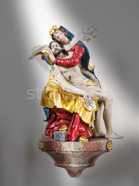 Statue of Maria with Jesus Stock photo © w20er