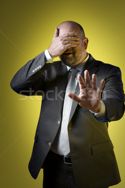 Stressed business man Stock photo © w20er