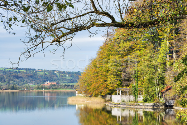 view lake Kochelsee Stock photo © w20er