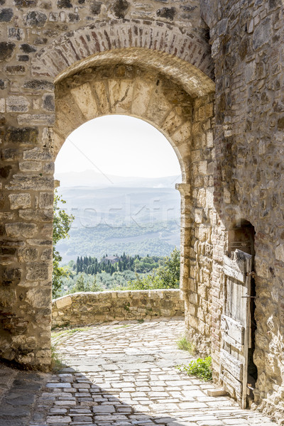 archway in San Quirico Stock photo © w20er