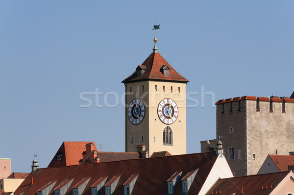 Town hall Regensburg Stock photo © w20er