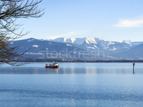 Lake constance and alps Germany Stock photo © w20er
