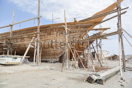 Shipbuilding Oman Stock photo © w20er
