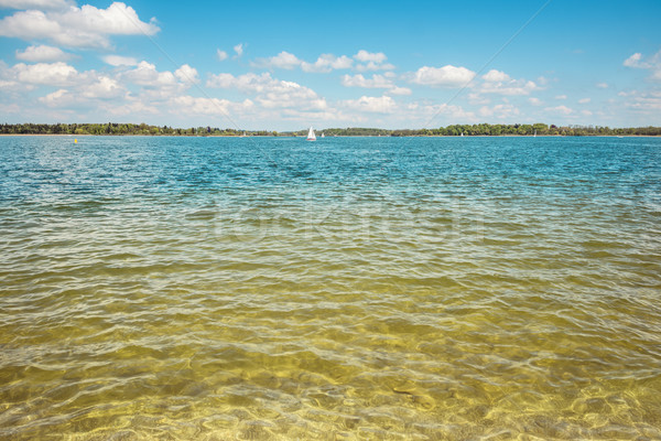 Water of Chiemsee Stock photo © w20er